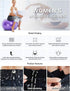 Women's Yoga Pants Printed Running Tights,Workout Running Leggings Tummy Control